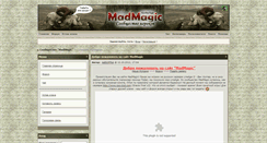 Desktop Screenshot of madmagic.ru